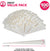 Cotton Candy Cones (100 Pack) - White Cotton Candy Sticks - Kraft Paper Cotton Candy Cone - Carnival Cotton Candy Supplies for Floss Sugar Cotton Candy - Cones for Cotton Candy Maker - Stock Your Home