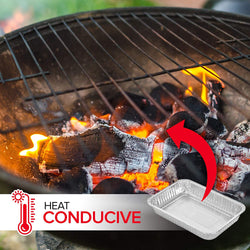 Stock Your Home Aluminum Drip Pan-1.25