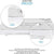 Modern Innovations Acrylic Soap Dish - Shatterproof Clear Plastic Soap Dish – Crystal Clear Soap Dish for Bar Soap Holder, Sponge Holder, or Small Bathroom Tray in Showers, Kitchens, Hotels and More