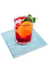 Modern Innovations Acrylic Coaster with Insert for Napkins (4 Count)