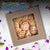10 x 10 x 2.5 Inch Kraft Pie Box with Viewing Window (10 Count)-Medium Bakery Box - Auto Pop Cake Box Design - Pie Box with Viewing Window for Strawberries, Smash Hearts, Pastry,Treats-Stock Your Home