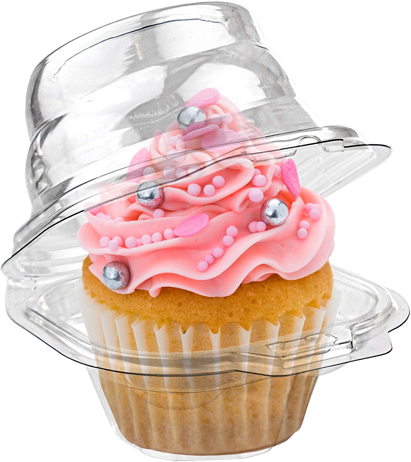4-Pack Cupcake & Muffin Containers