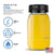 Stock Your Home Plastic Juice Bottles with Lids, Juice Drink Containers with Caps for Juicing Smoothie Drinking Cold Beverages, 4 Oz, 12 Count