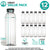 12 Oz Round Plastic Bottles with Caps (12 Pack) - BPA-Free Juice Bottles with Lids - Food Grade Plastic Bottles - Tamper Proof Caps - Bottles for Juice, Milk, Protein Shake, Smoothie - Stock Your Home