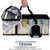 Stock Your Home DVD Storage Bags (4 Pack) - Transparent PVC Media Storage - Water Resistant DVD Holder Case with Handles - Clear Plastic Carrying Game Bag Storage for DVDs, CDs, Video Games, Books