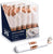 Pre Rolled Napkin and Cutlery Set 25 Pack Disposable Silverware for Catering Events, Parties, and Weddings (Rose Gold)