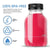 Stock Your Home Plastic Juice Bottles 8 Oz with Lids, Juice Drink Containers with Caps for Juicing Smoothie Drinking Cold Beverages, 8 Oz Bottles with Caps, 48 Count
