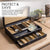 Stock Your Home Luxury Mens Dresser Valet Organizer,Black