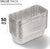 Aluminum Pans Mini Loaf Pans (50 Pack) 1 Lb Aluminum Foil Tin Pans, Small Loaf Pans ? 1 Pound Disposable Baking Pans Perfect for Baking Cakes, Bread Loaves - 6 x 3.5 x 2