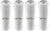 4 Pack- 15 Inch Stretch Wrap - Industrial Clear Plastic Stretch Wrap Film for Pallet Wrap, Moving Supplies Stretch Wrap - 1000 Feet, 60 Gauge