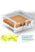 Modern Innovations 3 x 3 Sticky Note Pad Holder W/O Pad, Acrylic, Crystal Clear