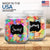 64 Oz Glass Jar with Plastic Airtight Lid (2 Pack) - Includes 6 Chalkboard Labels & 12 Pieces of Dustless Chalk - Half Gallon Glass Jar for pickling, fermentation, brewing, food storage
