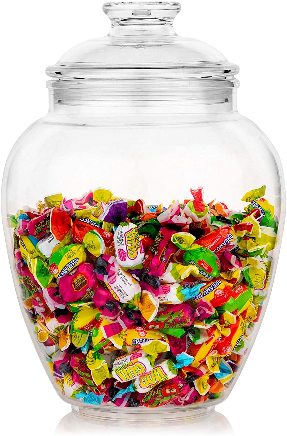 131oz Square Plastic Containers, Candy Jar