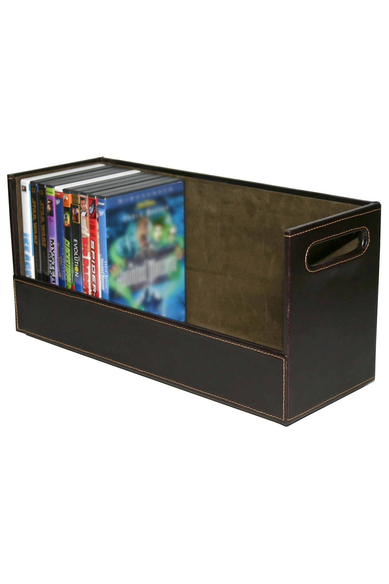 Stock Your Home Stackable DVD Storage Organizer & Media Home Storage B