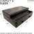 Stock Your Home Luxury Mens Dresser Valet Organizer,Black