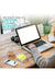 Modern Innovations 3 x 3 Sticky Note Pad Holder W/O Pad, Acrylic, Crystal Clear