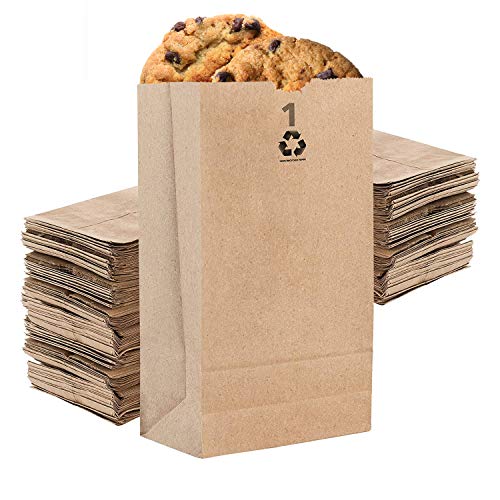 Paper Sandwich Bags Kraft Brown 200 Pack - Biodegradable and Compostab –  Stock Your Home