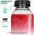 12 Oz Round Plastic Bottles with Caps (12 Pack) - BPA-Free Juice Bottles with Lids - Food Grade Plastic Bottles - Tamper Proof Caps - Bottles for Juice, Milk, Protein Shake, Smoothie - Stock Your Home