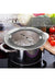 Universal Lid for Pots, Pans and Skillets, Stainless Steel and Tempered Glass, Fits All 7 Inch to 12 Inch Pots and Pans, Replacement Cookware Frying Pan Cover and Cast Iron Skillet Lid
