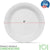 Stock Your Home 6-Inch Paper Plates Uncoated, Everyday Disposable Dessert Plates 6" Paper Plate Bulk, White, 300 Count