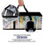 Stock Your Home DVD Storage Bags (2 Pack) - Transparent PVC Media Storage - Water Resistant DVD Holder Case with Handles - Clear Plastic Carrying Game Bag Storage for DVDs, CDs, Video Games, Books