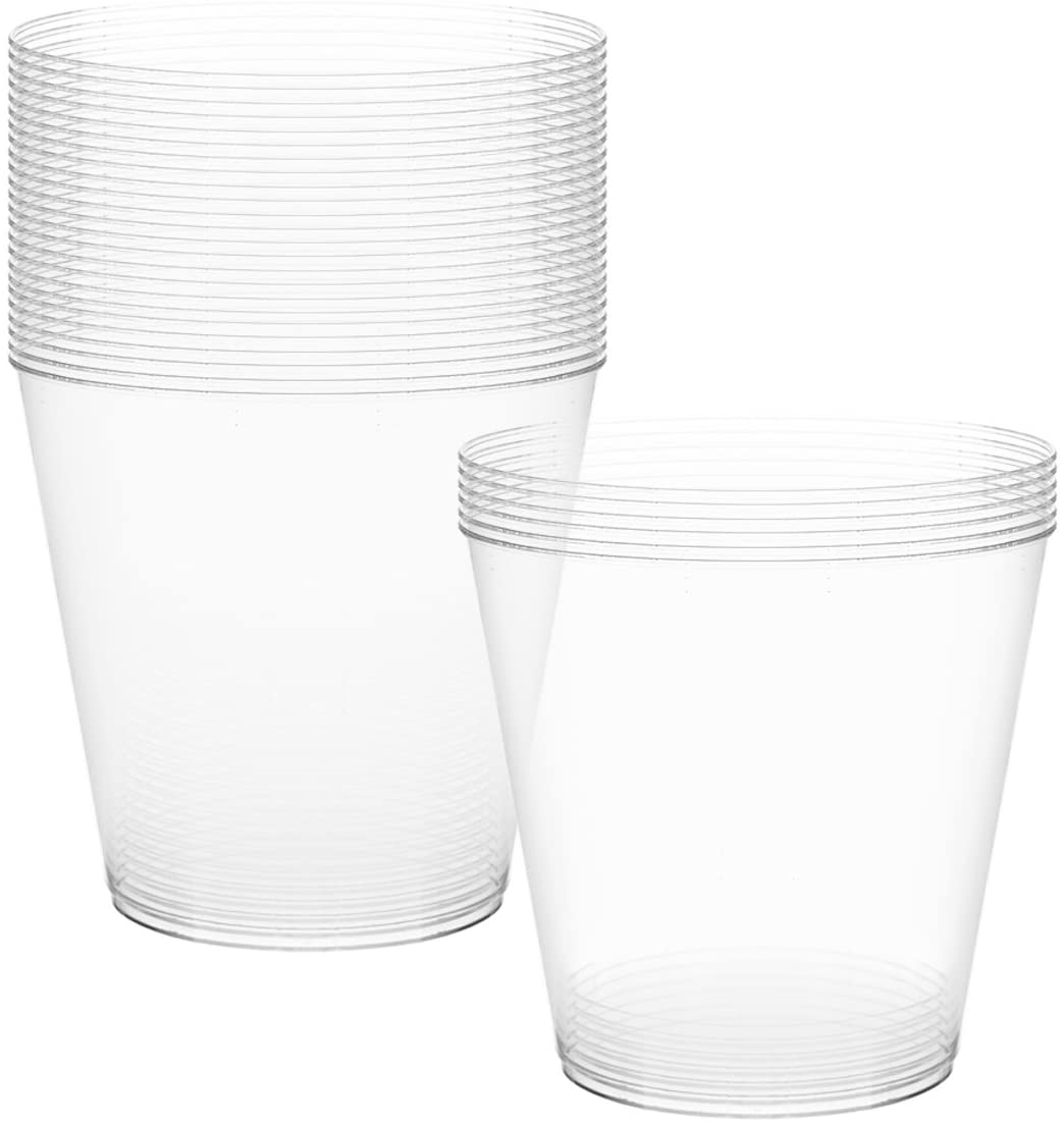 1000 Plastic Shot Glasses - 1 Oz Disposable Cups - 1 Ounce Shot