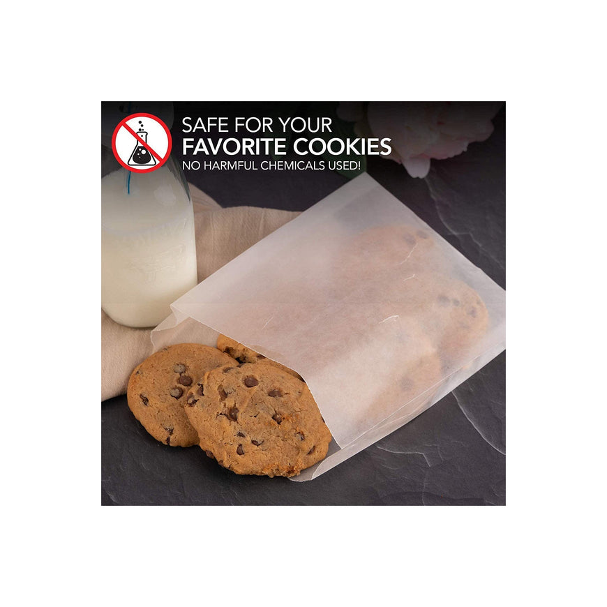 Paper Sandwich Bags Bulk Wax Paper (200 Pack) 7